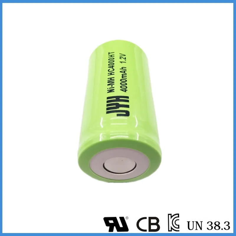 Batería NiMH de alta temperatura NiMH C4000mAh 1,2 V