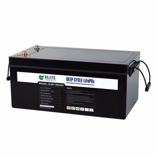 Batería LiFePO4 de litio BMS compatible con corte a baja temperatura
